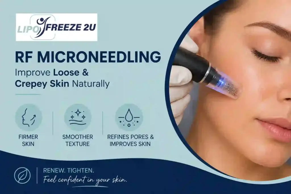 Can RF Microneedling Help Improve Loose and Crepey Skin Horsham?